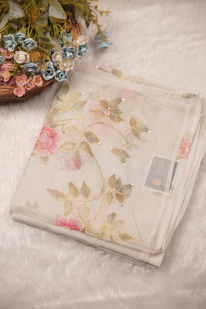 Organza Saree TSA5754