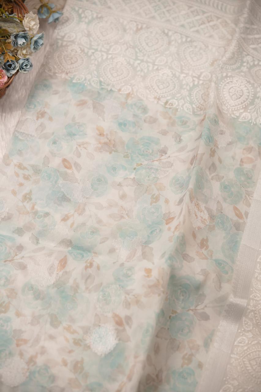 Organza Saree TSA5753