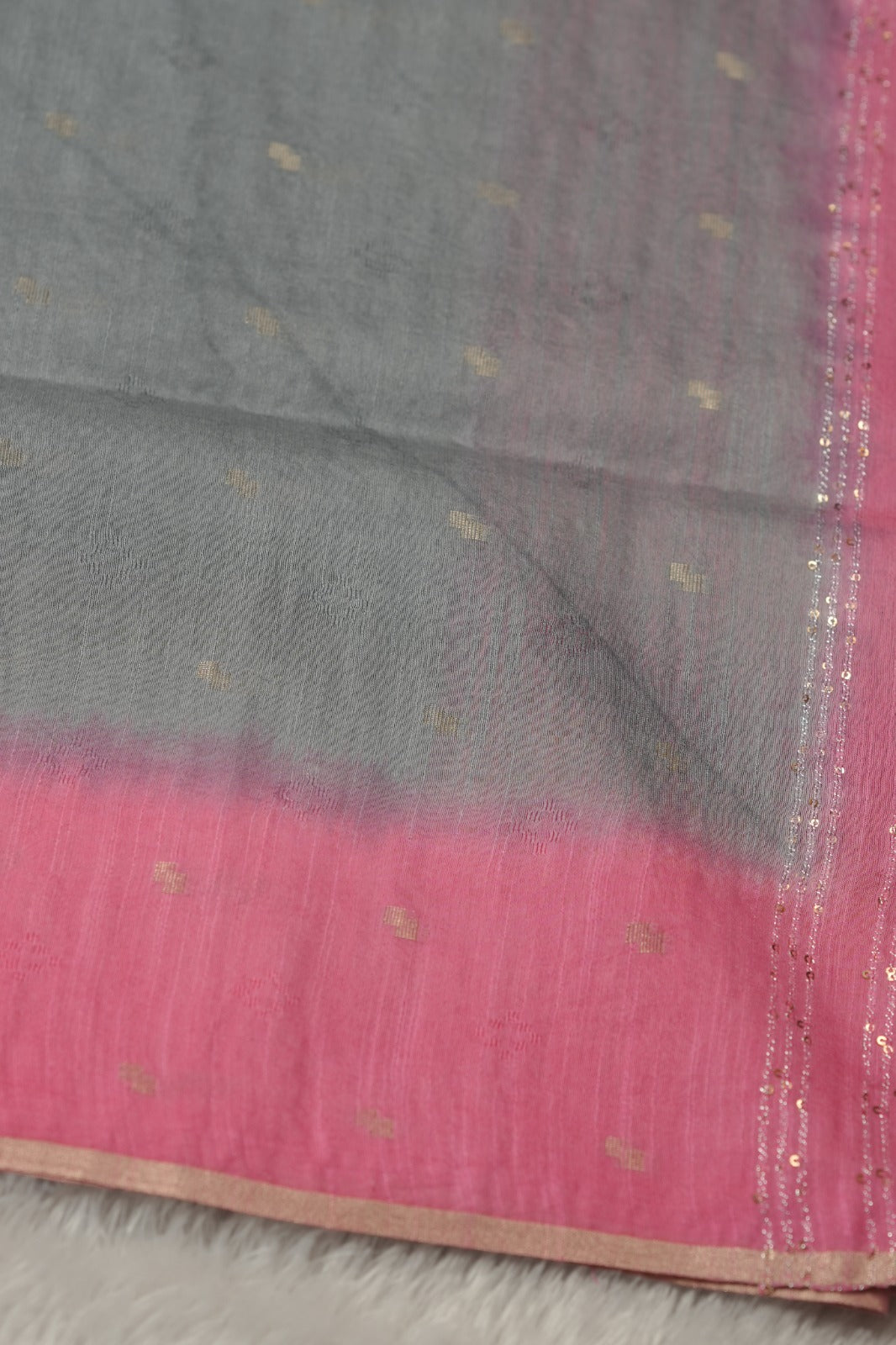 Linen Cotton Saree TSA01360
