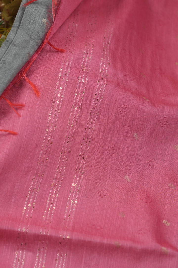 Linen Cotton Saree TSA01360