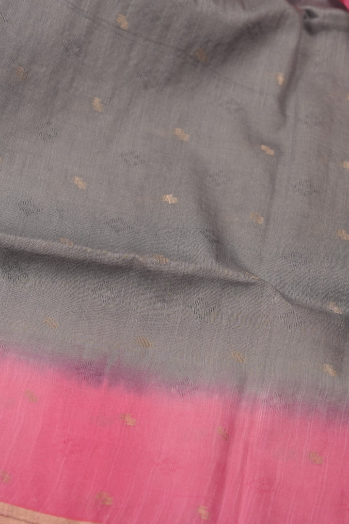 Linen Cotton Saree TSA01360