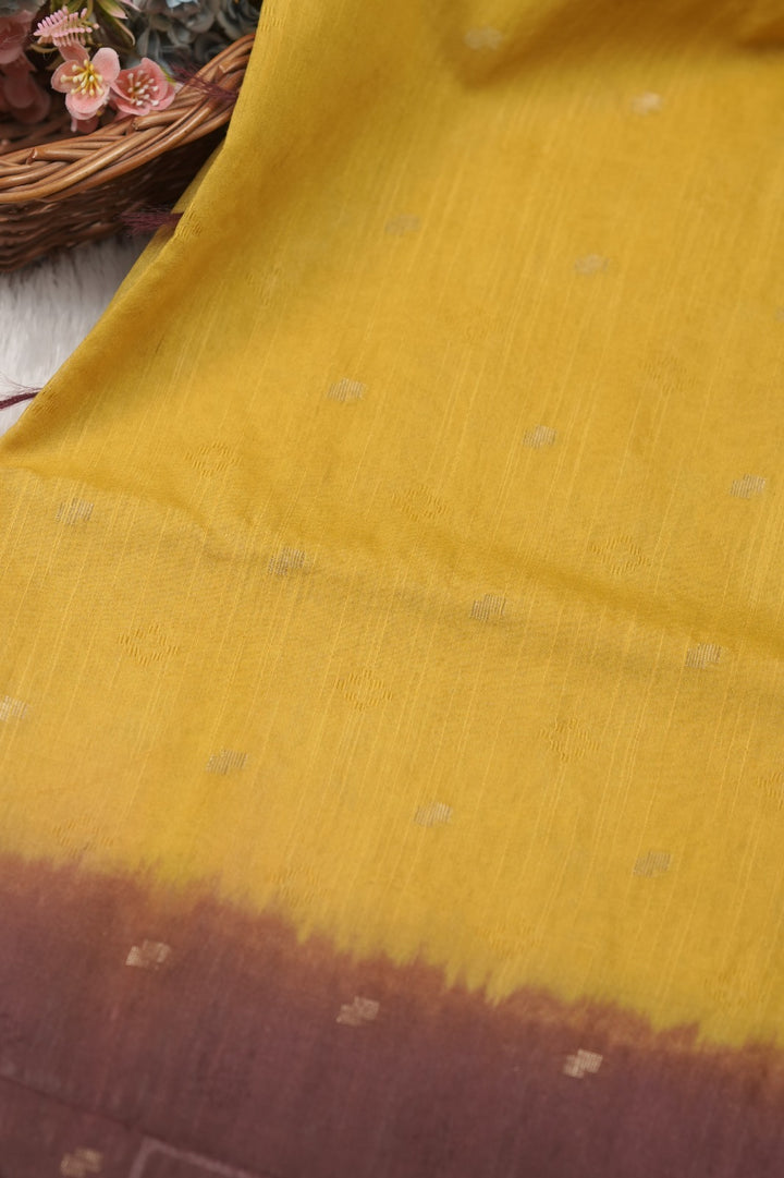 Linen Cotton Saree TSA01361