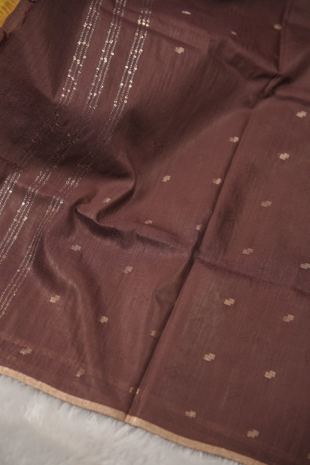 Linen Cotton Saree TSA01361