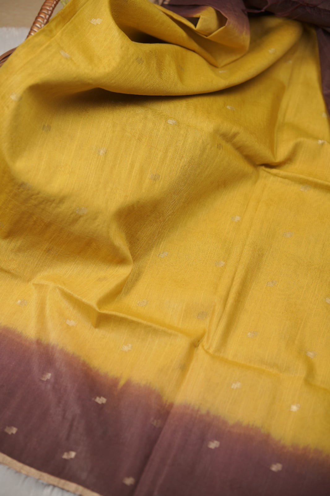 Linen Cotton Saree TSA01361