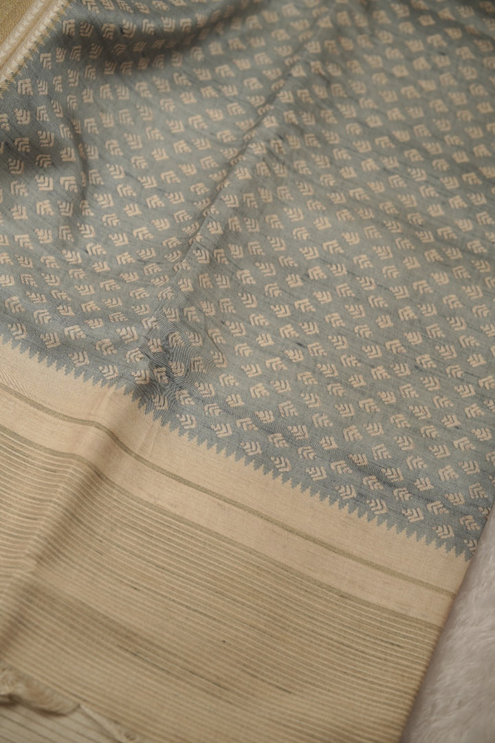 Semi Tussar Saree TSA01368