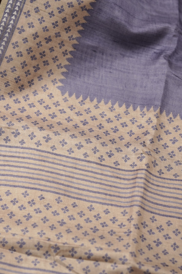 Semi Tussar Saree TSA01366