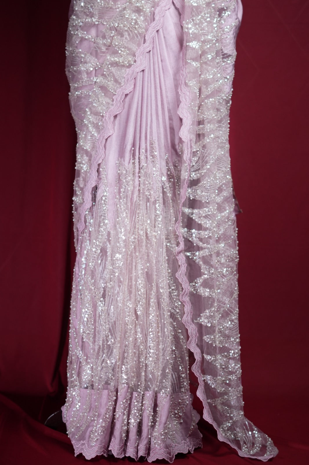 Crispy Georgette Saree TSA1035