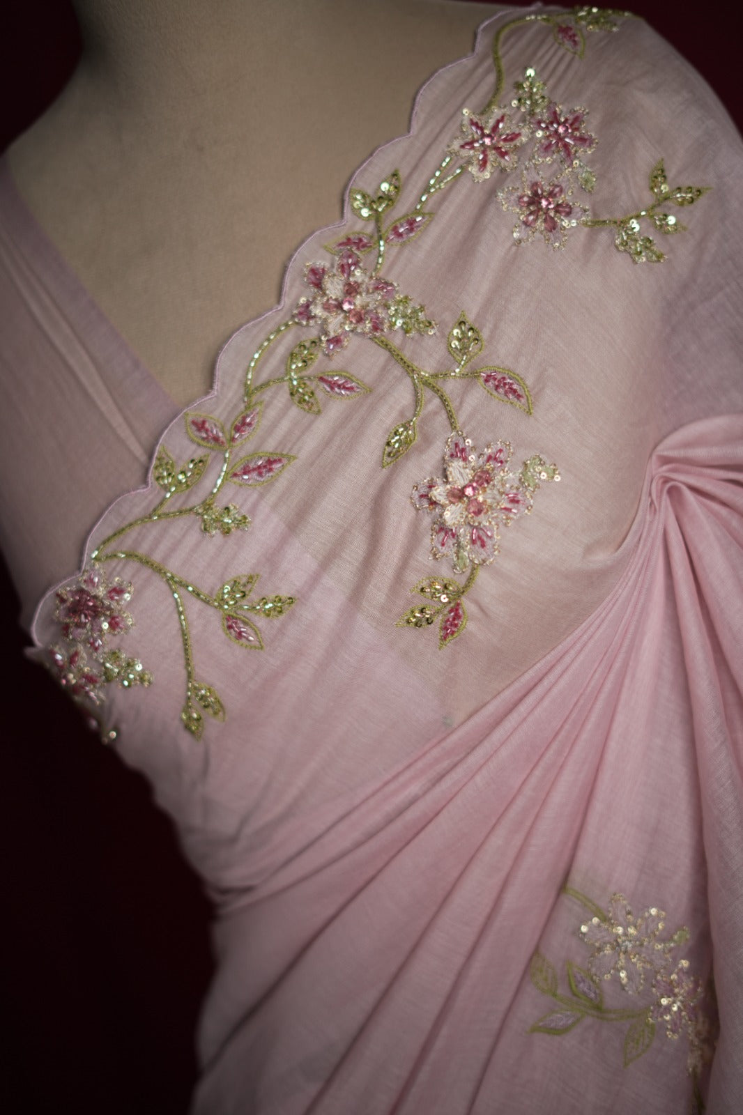 Chanderi Saree TSF1028