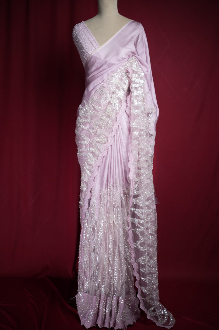 Crispy Georgette Saree TSA1035