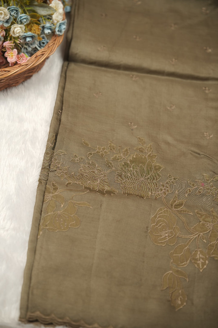 Organza Saree TSA01357