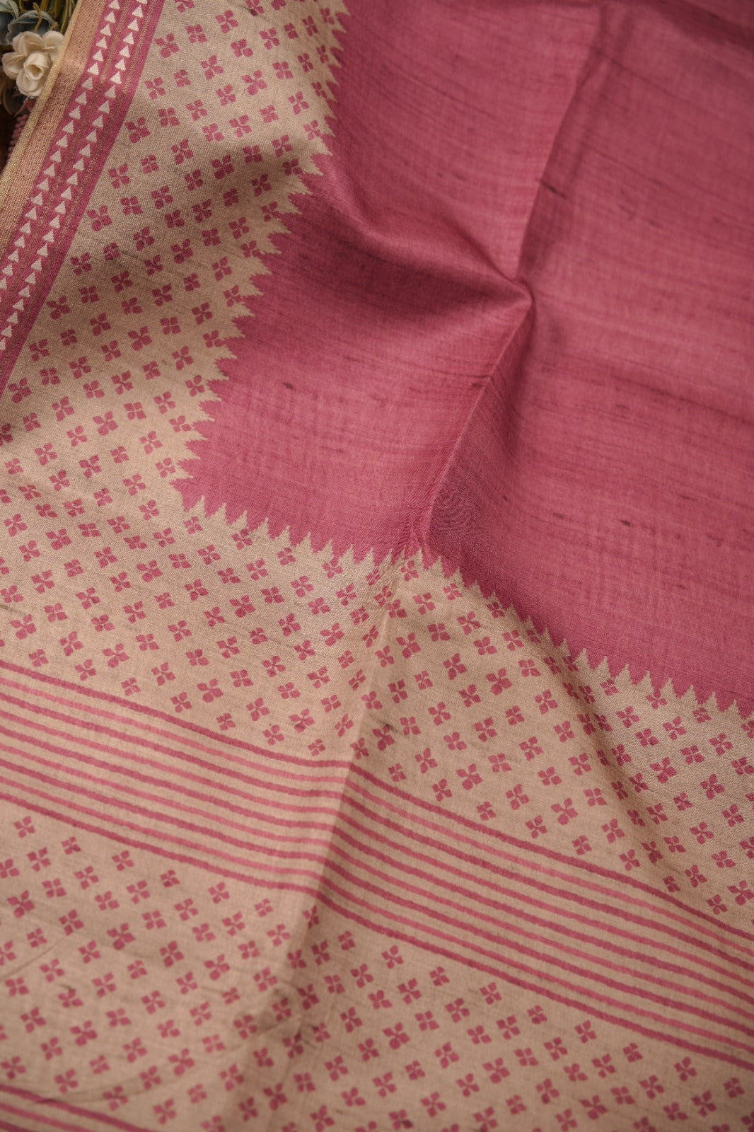 Semi Tussar Saree TSA01369