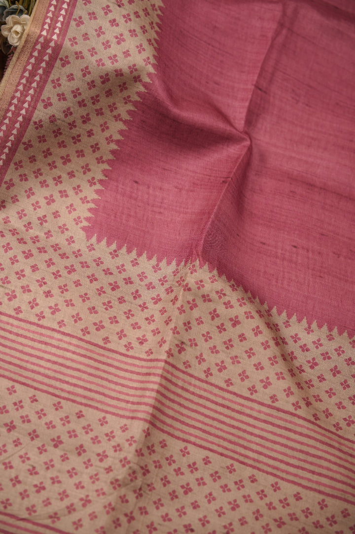 Semi Tussar Saree TSA01369