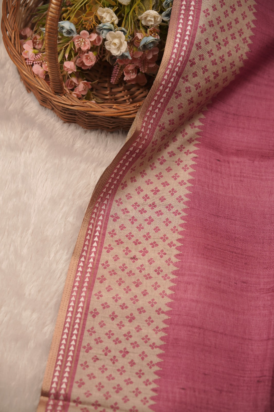 Semi Tussar Saree TSA01369