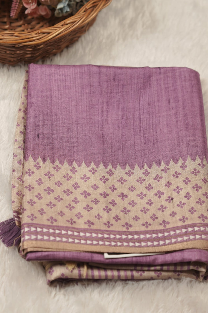 Semi Tussar Saree TSA01367
