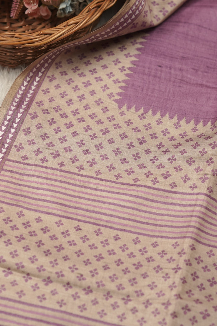Semi Tussar Saree TSA01367