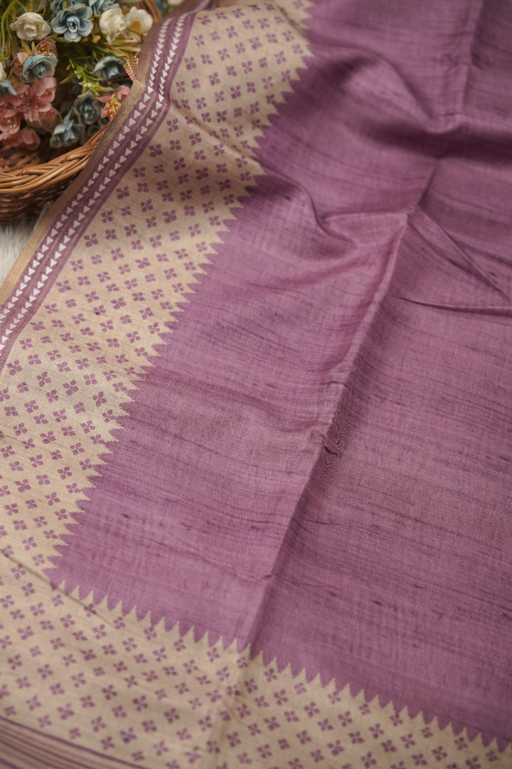 Semi Tussar Saree TSA01367