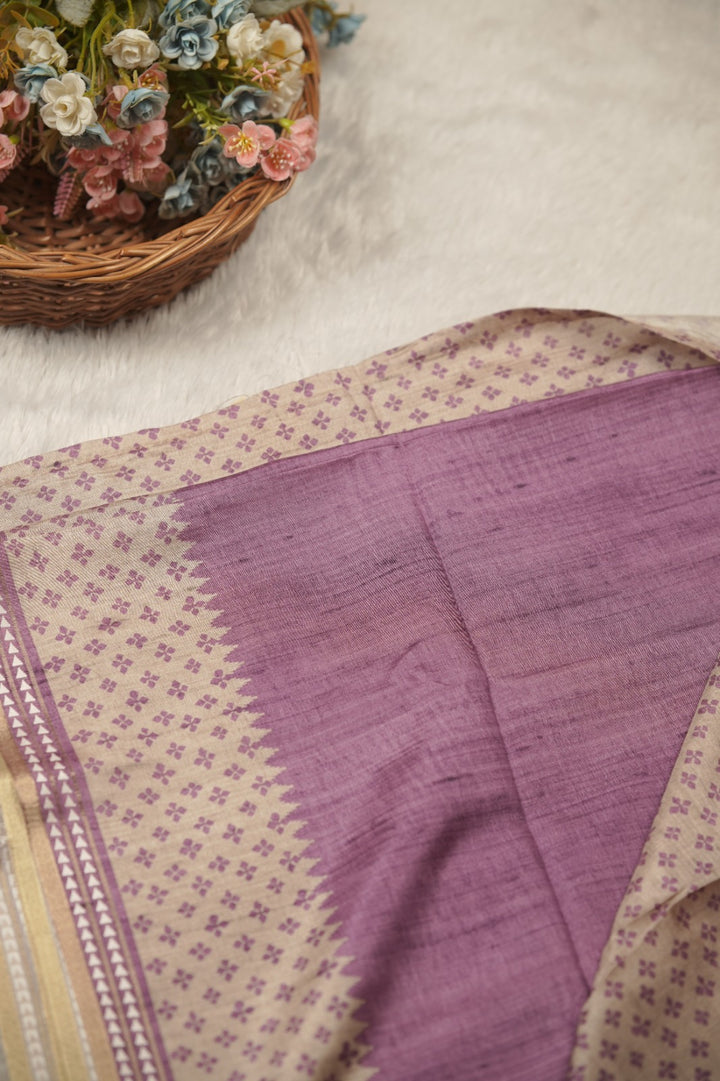 Semi Tussar Saree TSA01367