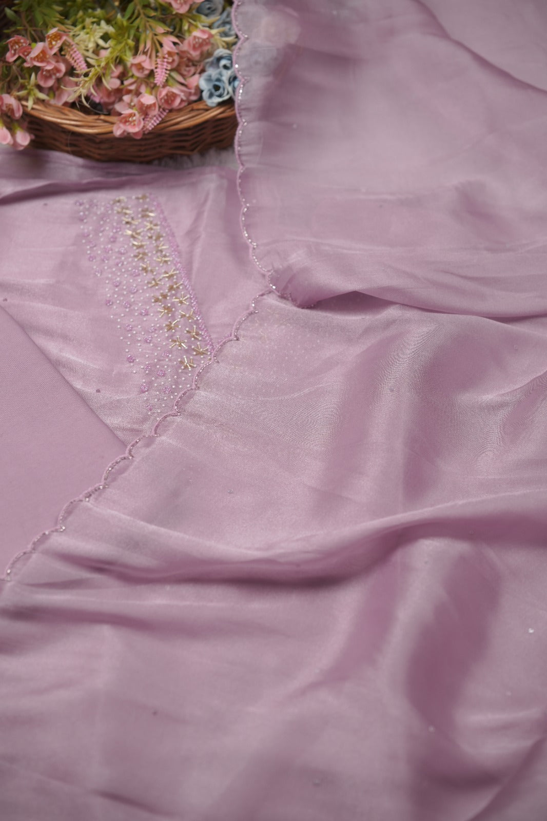 Tissue Organza Salwar TSS01372