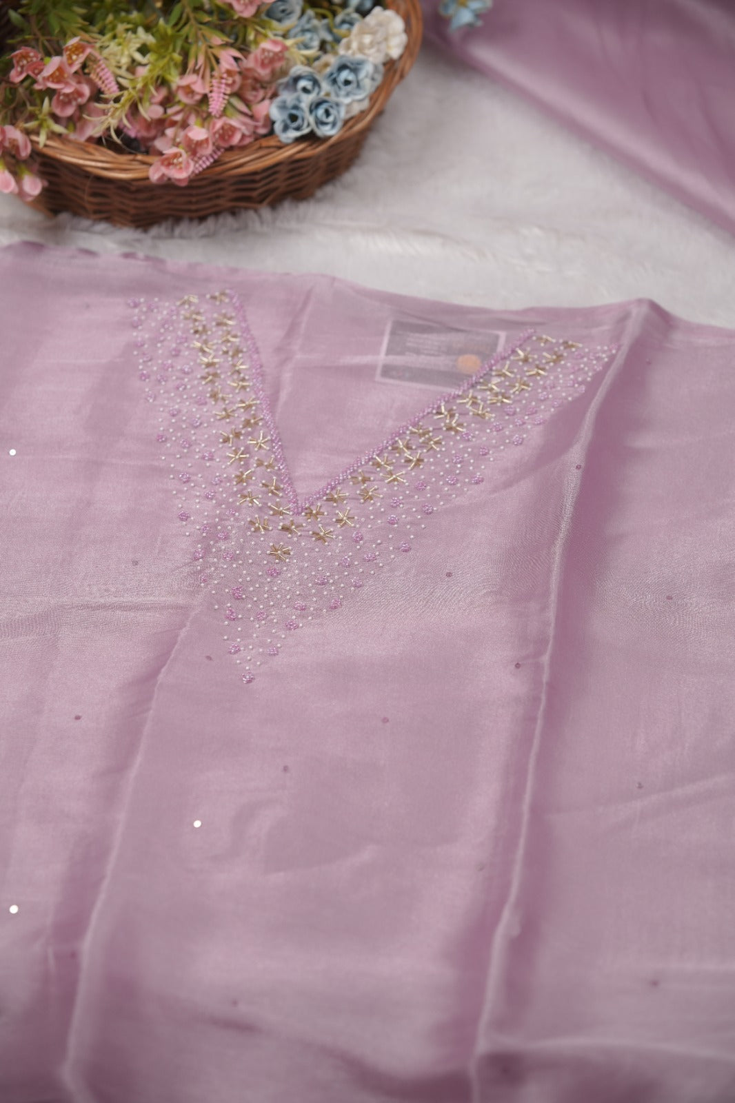 Tissue Organza Salwar TSS01372