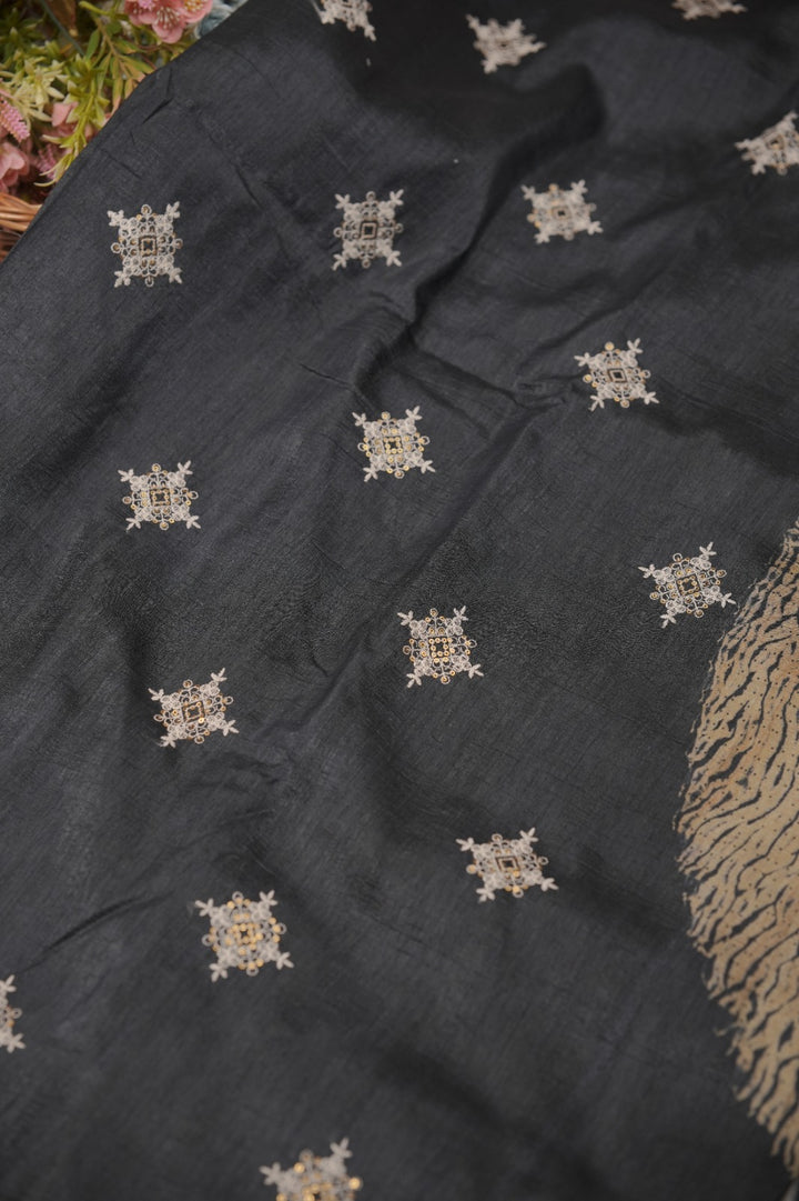 Semi Tussar Saree TSA5764