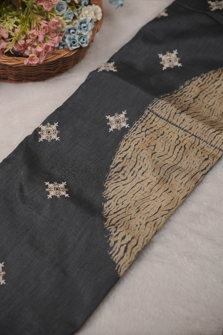 Semi Tussar Saree TSA5764