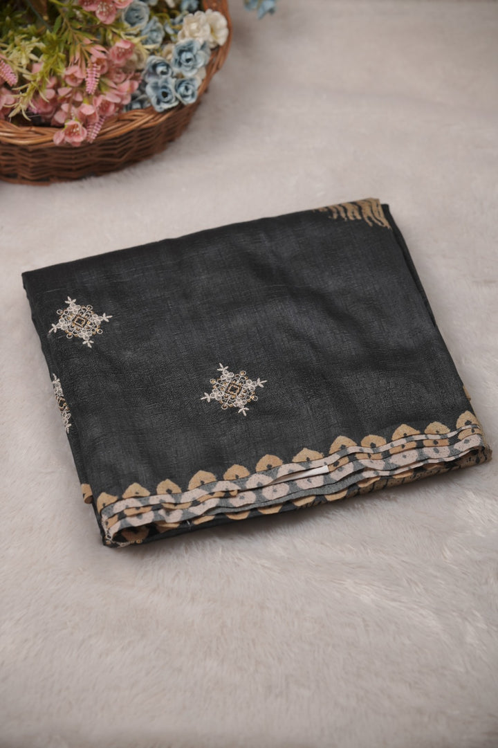 Semi Tussar Saree TSA5764