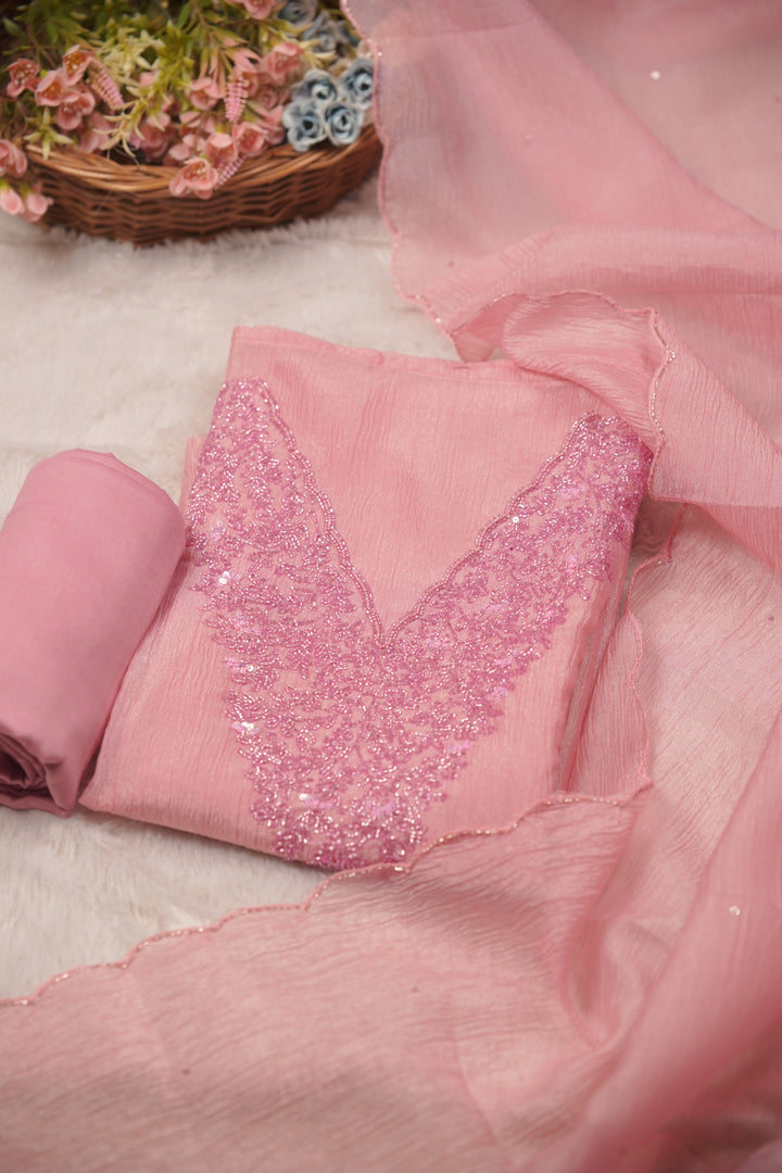 Crushed Organza Salwar TSS5765