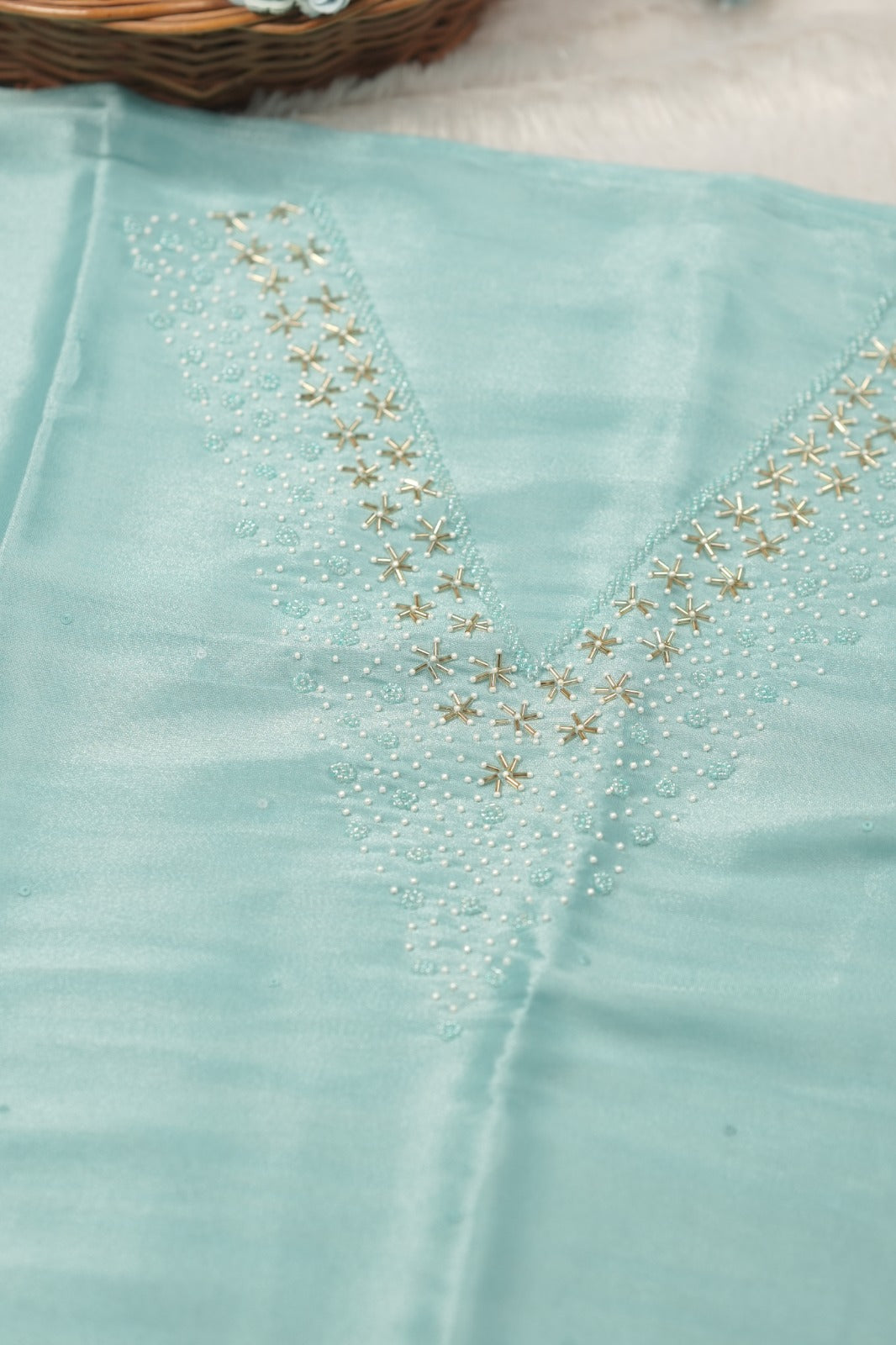 Tissue Organza Salwar TSS01385