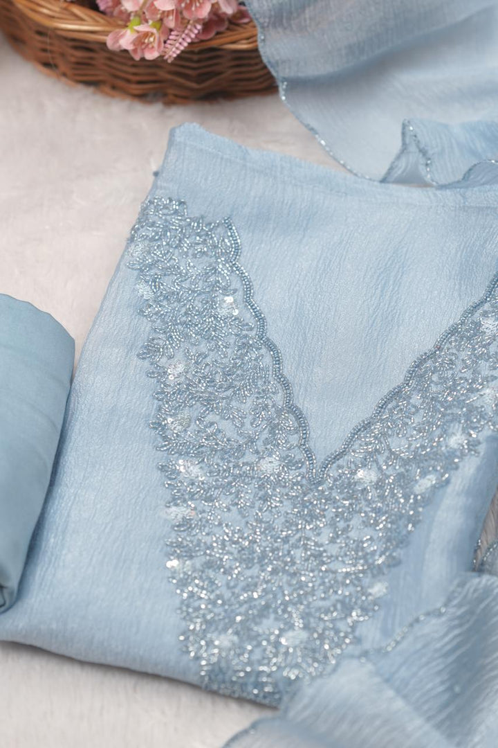 Crushed Organza Salwar TSS5768