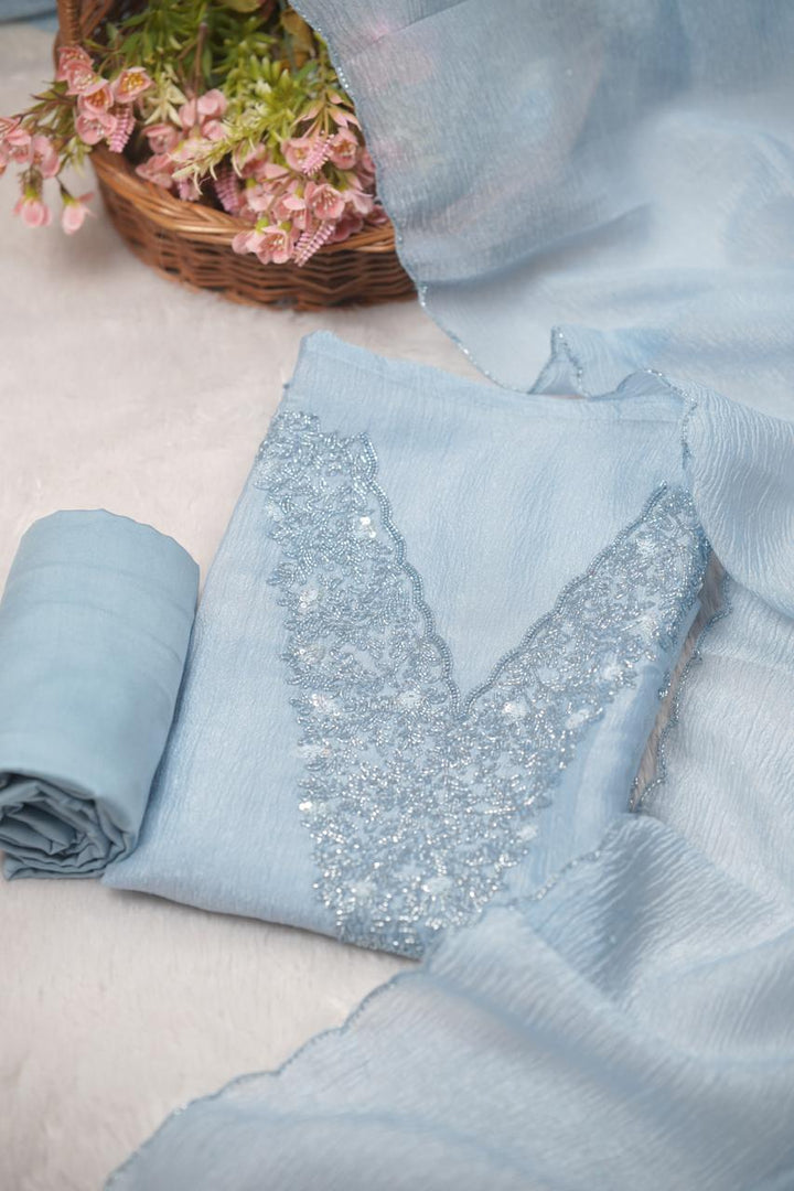 Crushed Organza Salwar TSS5768