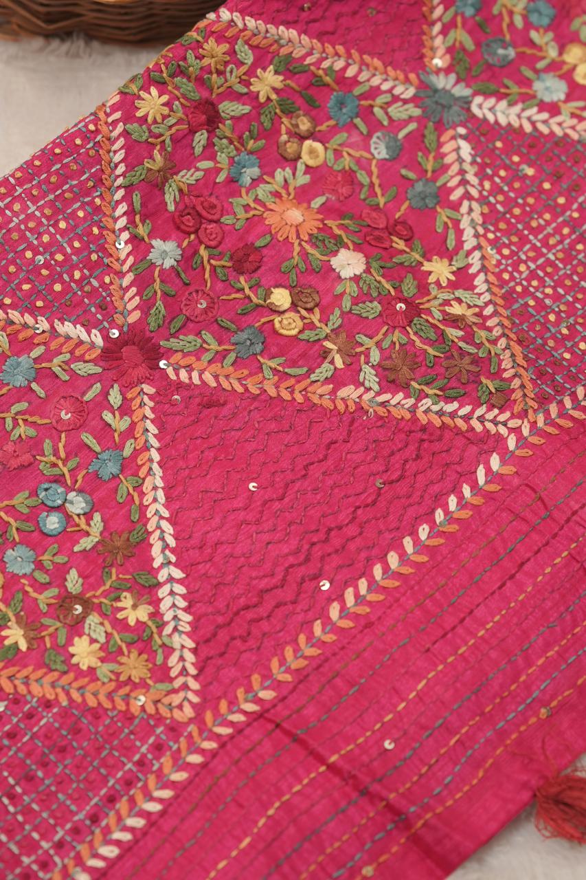 Semi Tussar Saree TSA5771