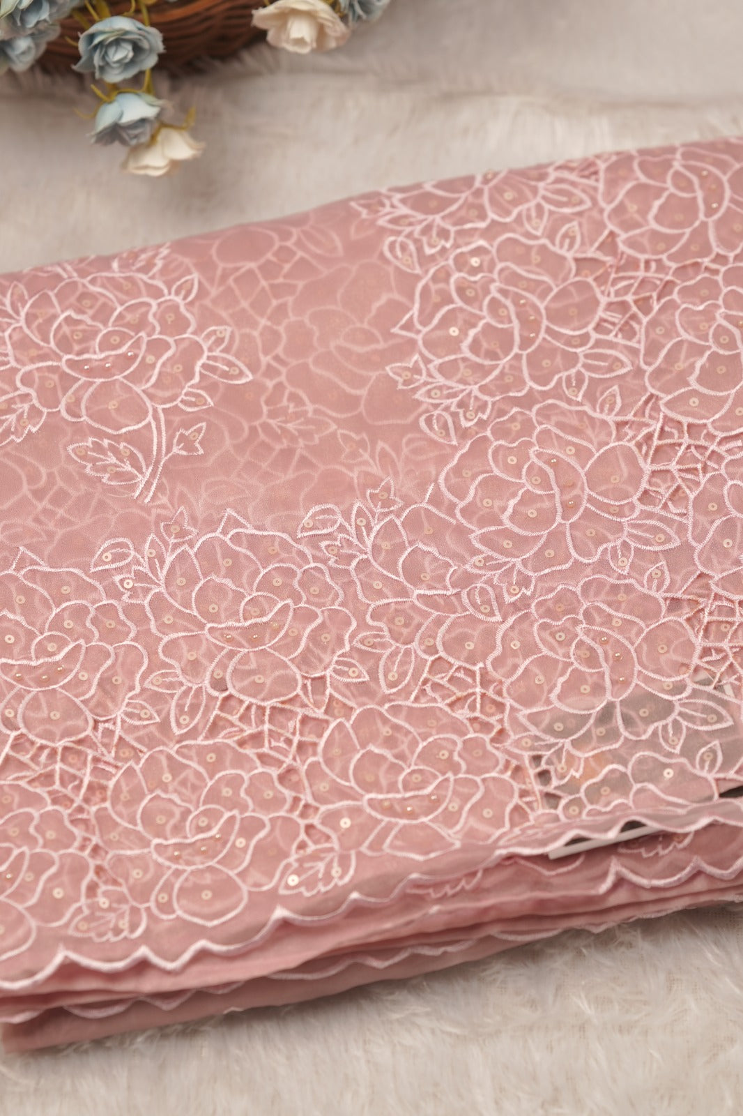 Shimmer Organza Saree TSA01395