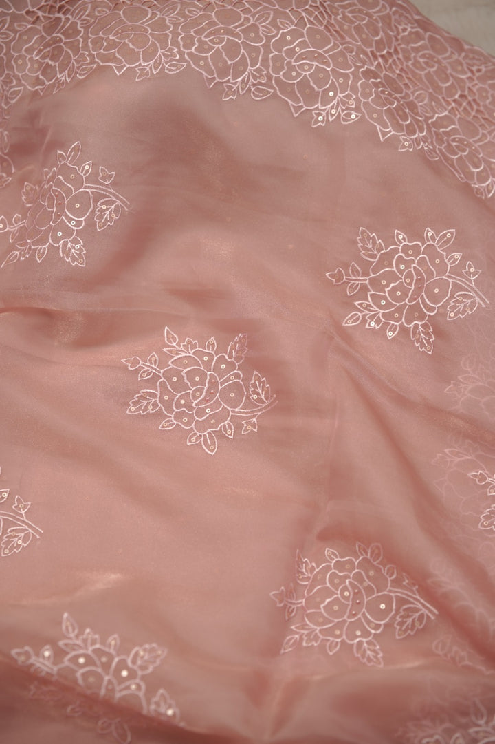 Shimmer Organza Saree TSA01395