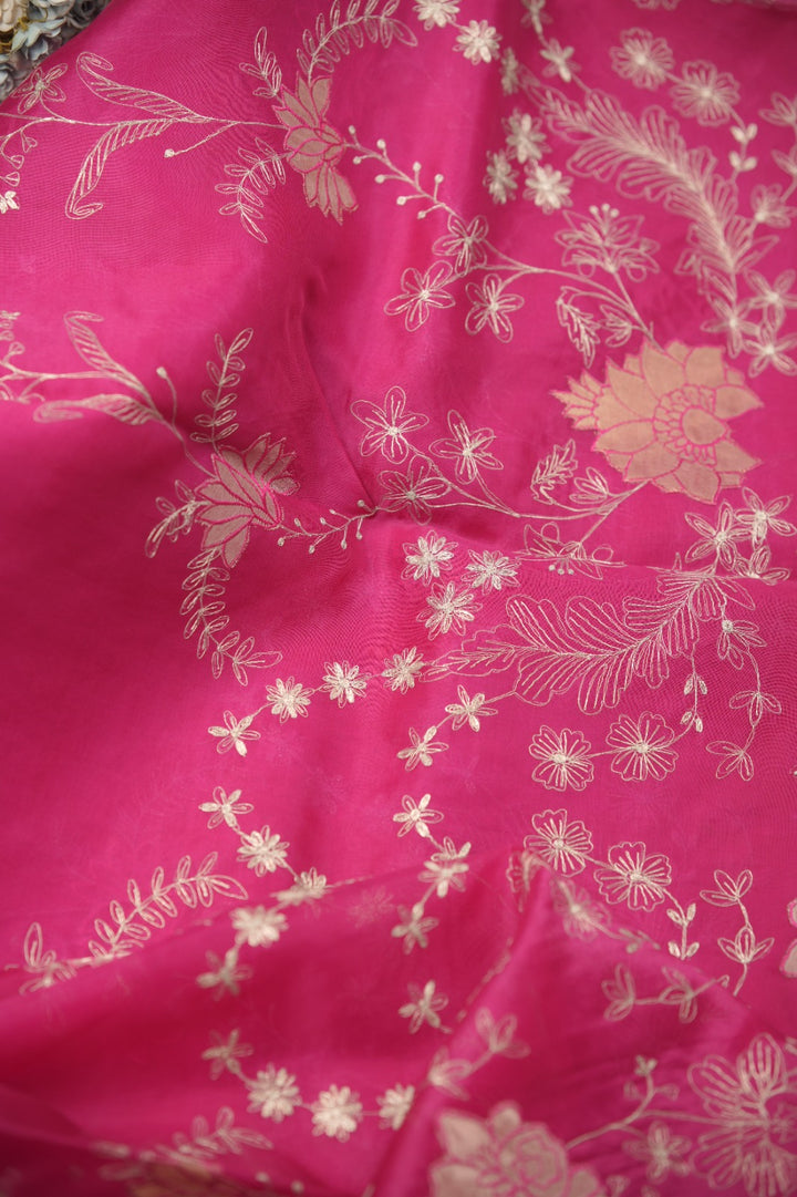 Organza Saree TSA01397
