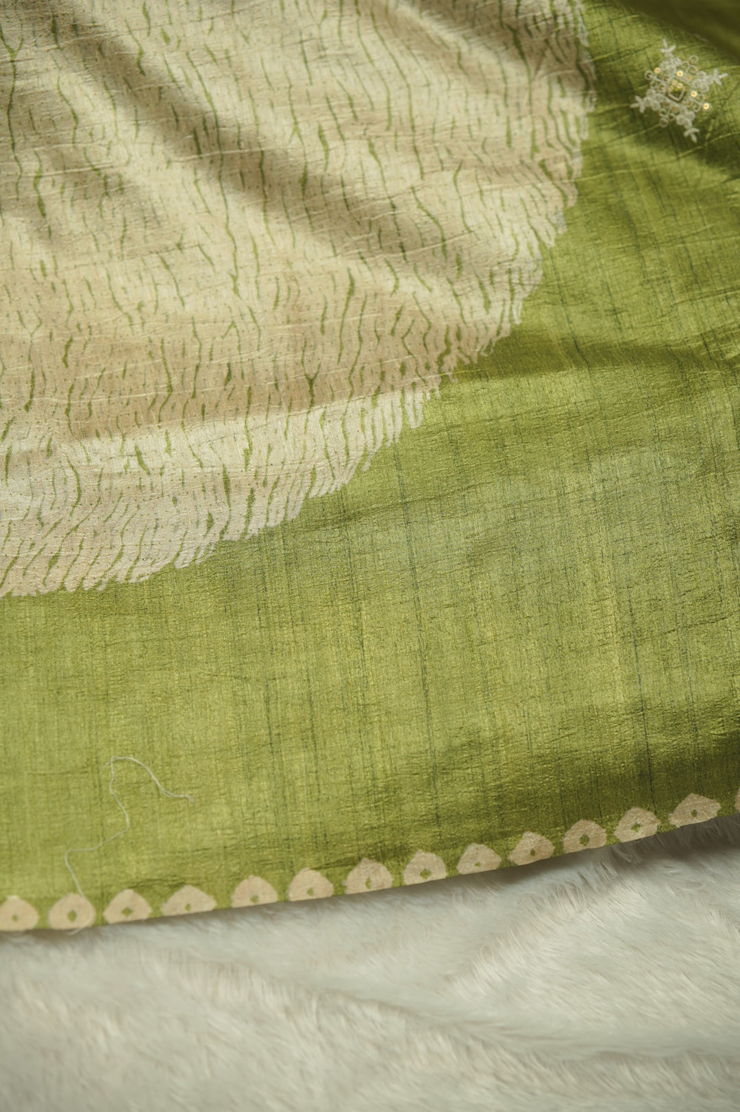 Semi Tussar Saree TSA01406