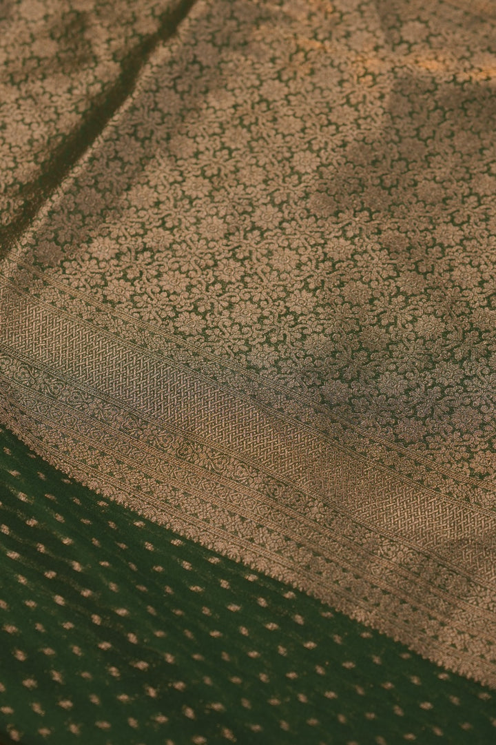 Semi Banarasi Saree TSA01427