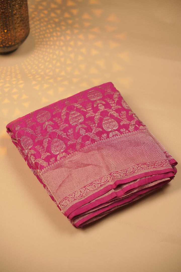 Semi Banarasi Saree TSA01416