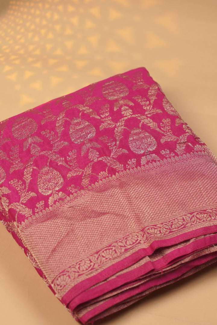 Semi Banarasi Saree TSA01416