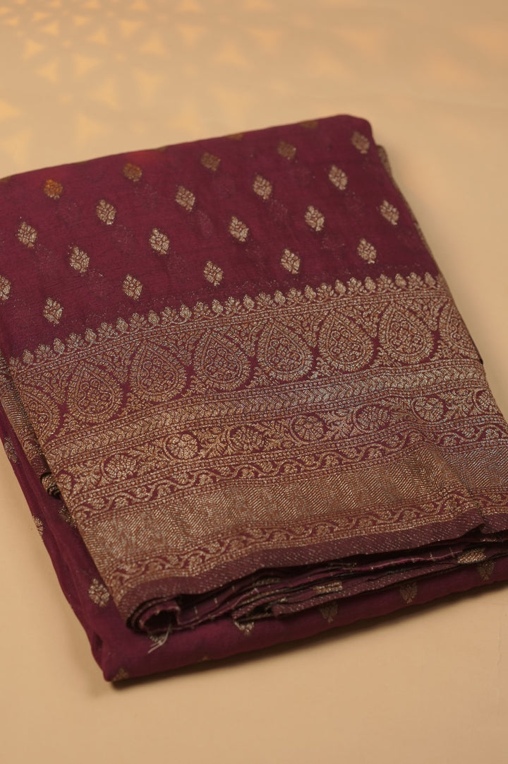 Semi Banarasi Saree TSA01432