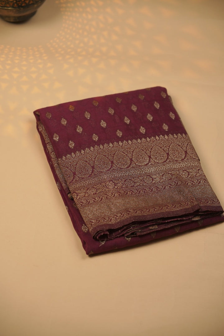 Semi Banarasi Saree TSA01432
