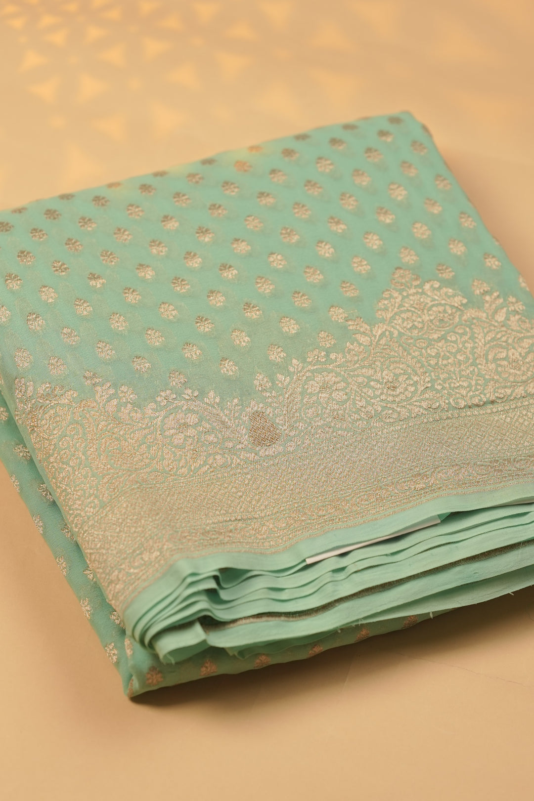 Georgette Banarasi Saree TSA01421