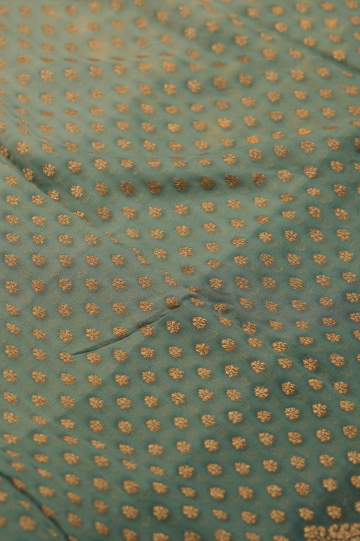 Georgette Banarasi Saree TSA01420