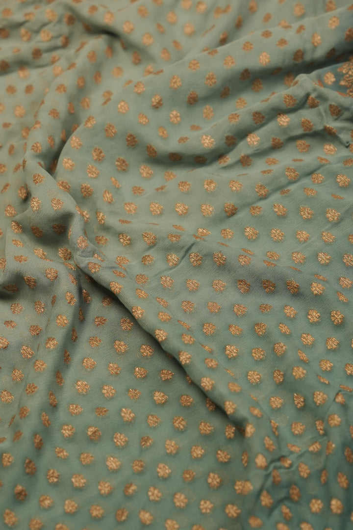 Georgette Banarasi Saree TSA01420