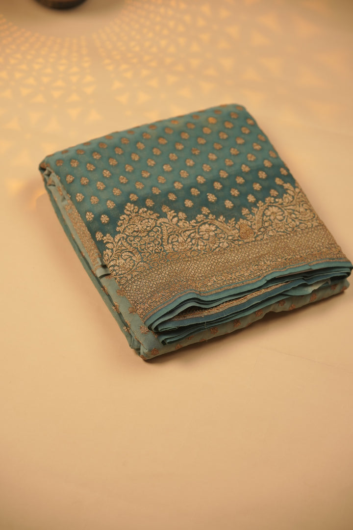 Georgette Banarasi Saree TSA01420