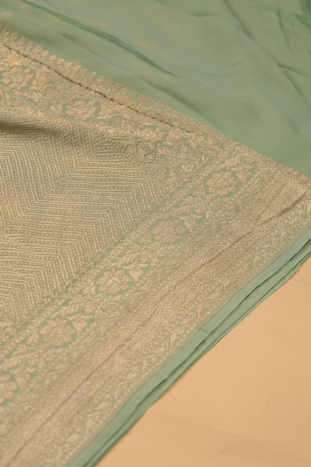 Georgette Banarasi Saree TSA01419