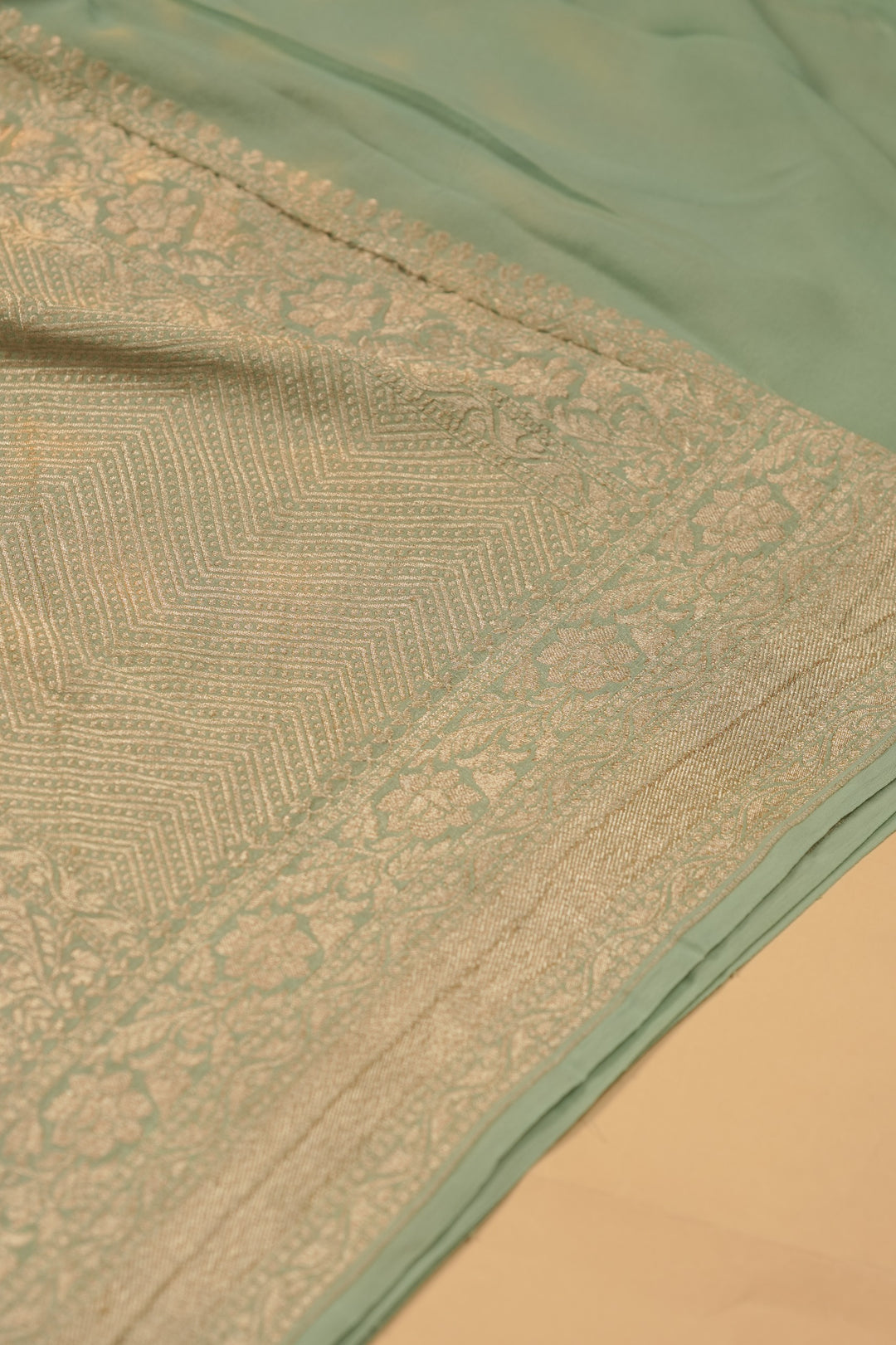 Georgette Banarasi Saree TSA01419