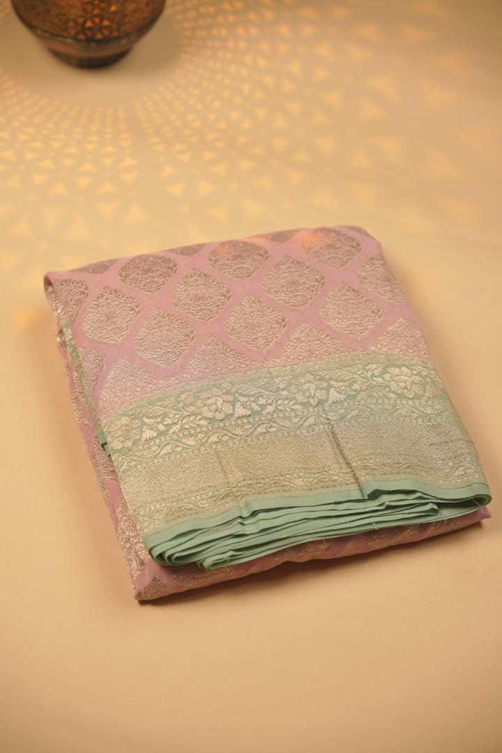 Georgette Banarasi Saree TSA01419