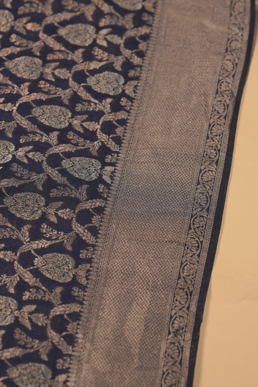 Semi Banarasi Saree TSA01418
