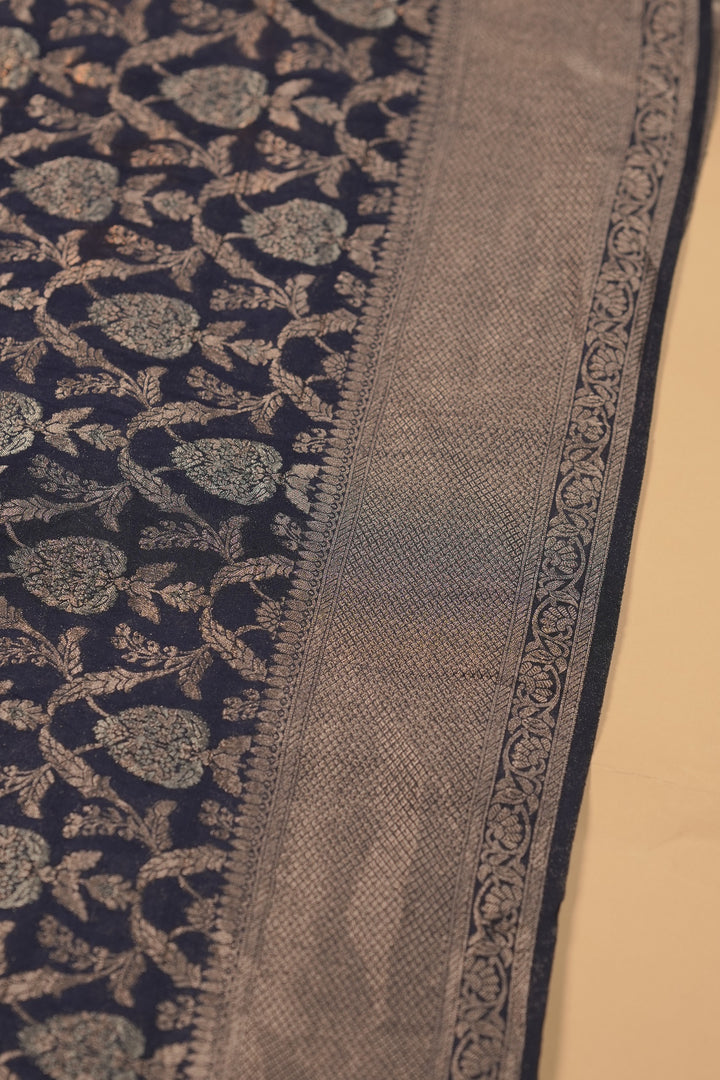 Semi Banarasi Saree TSA01418