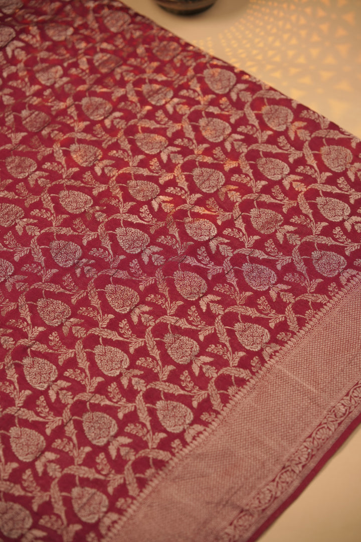 Semi Banarasi Saree TSA01417